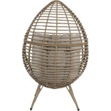 Lesli Living - Bistrostoel Chill - Zwart - 99x91x156cm