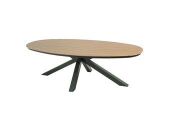 Lesli Living - Tuintafel Arezzo - Antraciet - 240x113x74cm