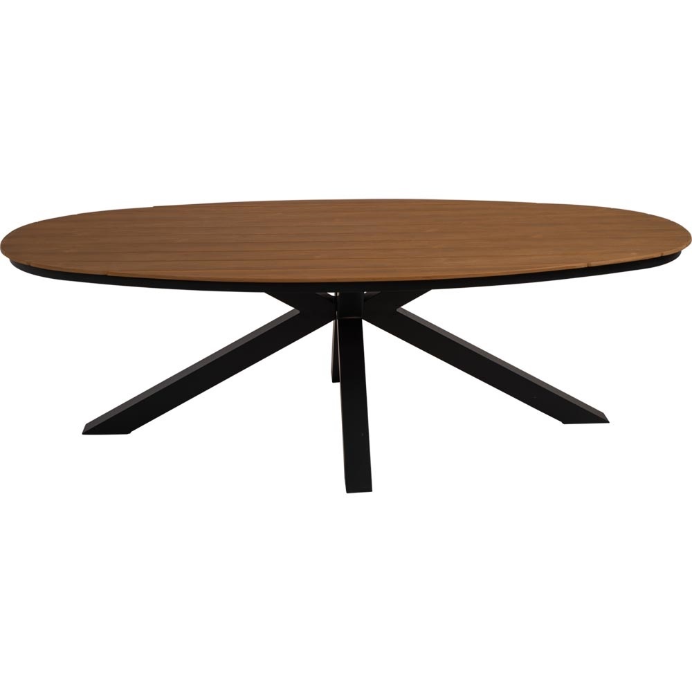 Lesli Living - Tuintafel Arezzo - Antraciet - 240x113x74cm