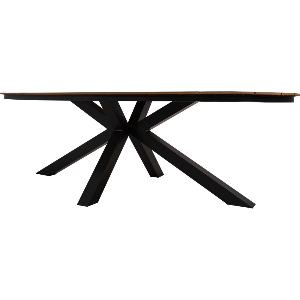 Lesli Living - Tuintafel Arezzo - Antraciet - 240x113x74cm