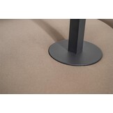 Lesli Living - Loungebank Calidad - Antraciet - 212x89x78cm