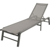 Lesli Living - Ligbed Lazzaro - Antraciet - 56x193xx31cm