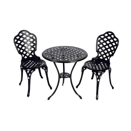 Lesli Living - Bistroset Leeds - Grijs - Ø60x66cm