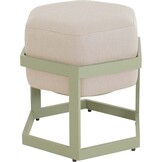 Lesli Living - Voetenbank Esagono - Groen - 48x41,5x47,5cm