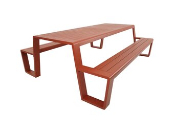 Lesli Living - Picknickset Estilo - Rood - 220x183x74cm