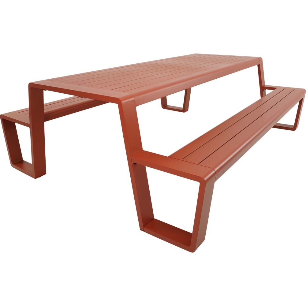 Lesli Living - Picknickset Estilo - Rood - 220x183x74cm