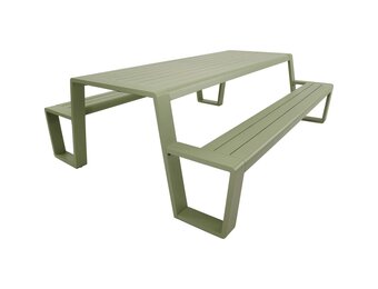 Lesli Living - Picknickset Estilo - Groen - 220x183x74cm