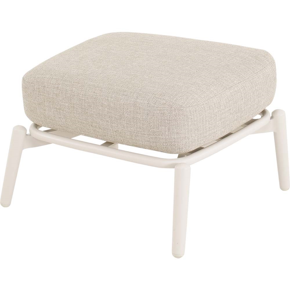 Lesli Living - Voetenbank Marseille - Beige - 64x56x40,5cm