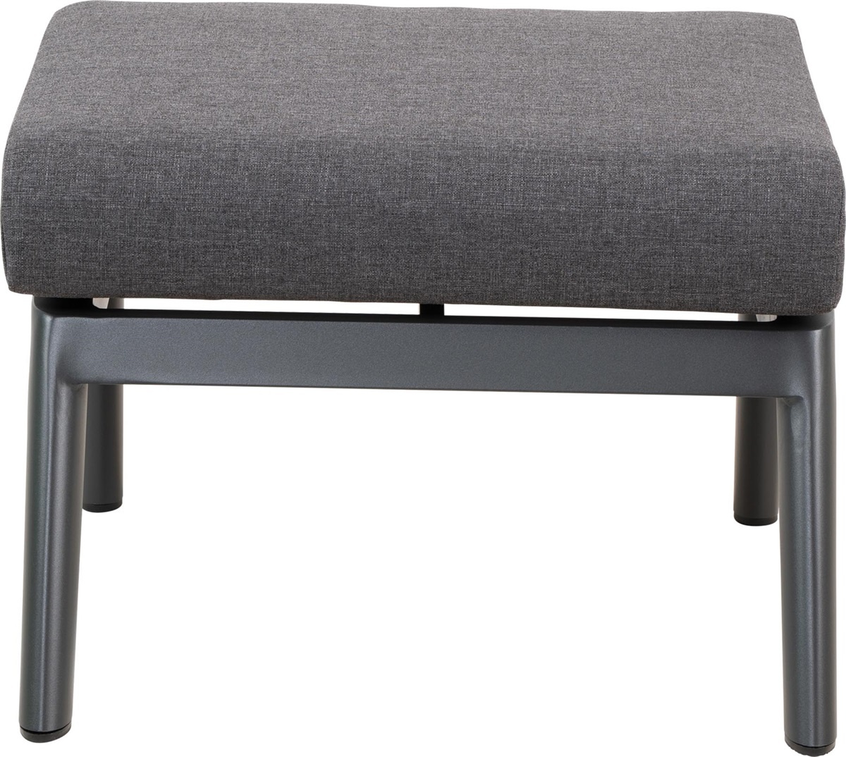 Lesli Living - Voetenbank Florence - Grijs - 58x58x30,5cm