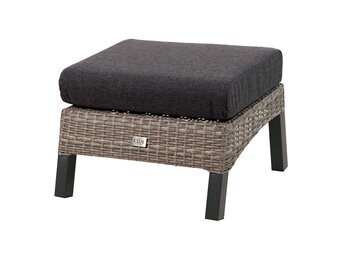 Lesli Living - Voetenbank Treviso - Grijs - 60x57,5x31cm