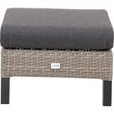 Lesli Living - Voetenbank Treviso - Grijs - 60x57,5x31cm