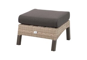 Lesli Living - Voetenbank Treviso - Taupe - 60x57,5x31cm