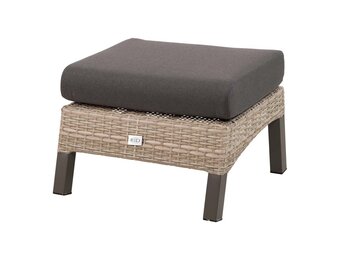 Lesli Living - Voetenbank Treviso - Taupe - 60x57,5x31cm