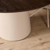 Starfurn - Eettafel Madison - Bruin - 130x130x76 cm