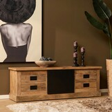 Starfurn - Tv meubel Noa - Bruin - 45x155x50 cm