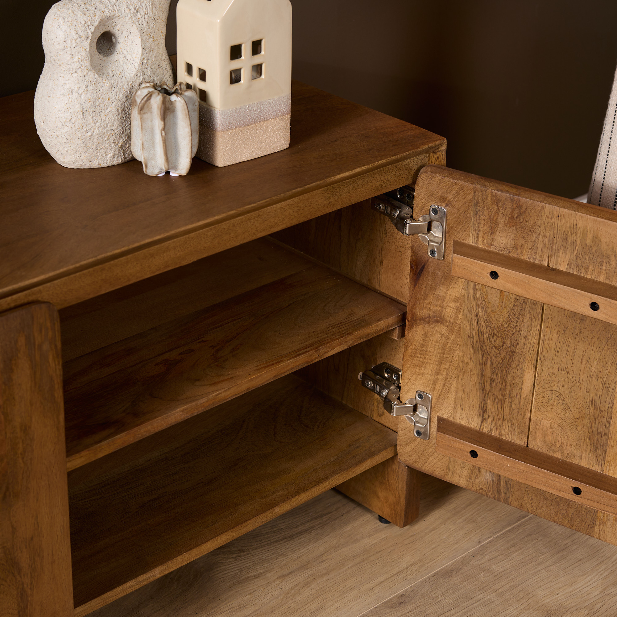 Starfurn - Tv meubel Tense - Bruin - 40x150x50 cm