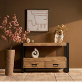 Starfurn - Tv meubel Britt - Bruin - 45x100x60 cm