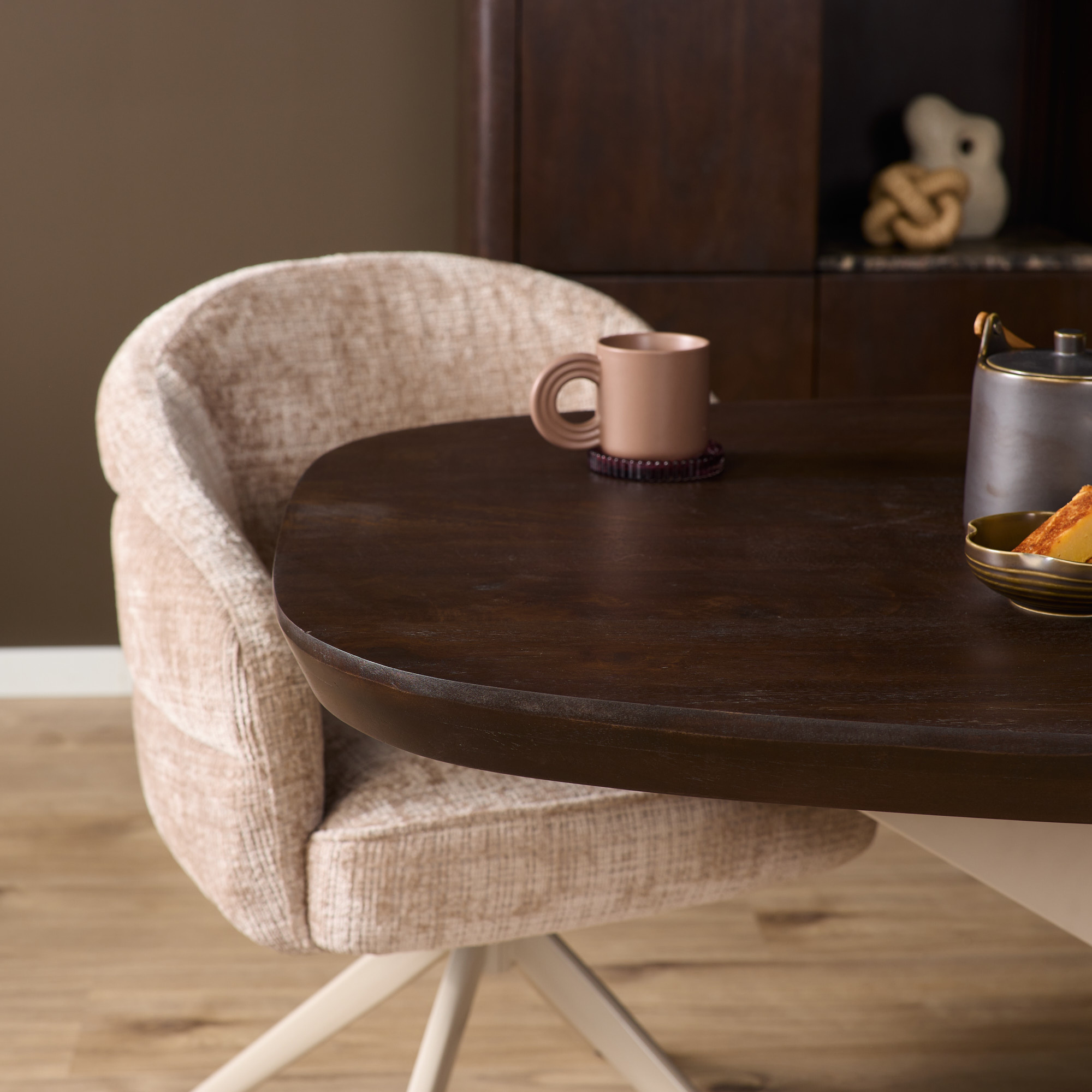 Starfurn - Eettafel Madison - Bruin - 90x160x76 cm