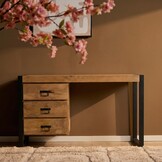 Starfurn - Bureau Britt - Bruin - 58x145x74 cm