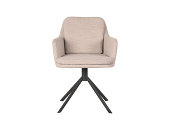 LABEL51 - Eetkamerstoel Joy - Beige - 63x58x83cm