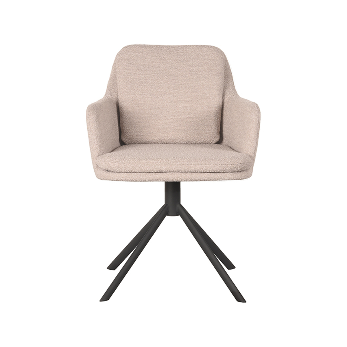 LABEL51 - Eetkamerstoel Joy - Beige - 63x58x83cm