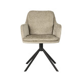 LABEL51 - Eetkamerstoel Joy - Beige - 63x58x83cm