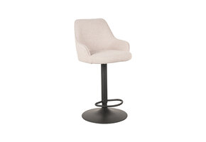 LABEL51 - Barstoel Fender - Beige - 52x50x110cm