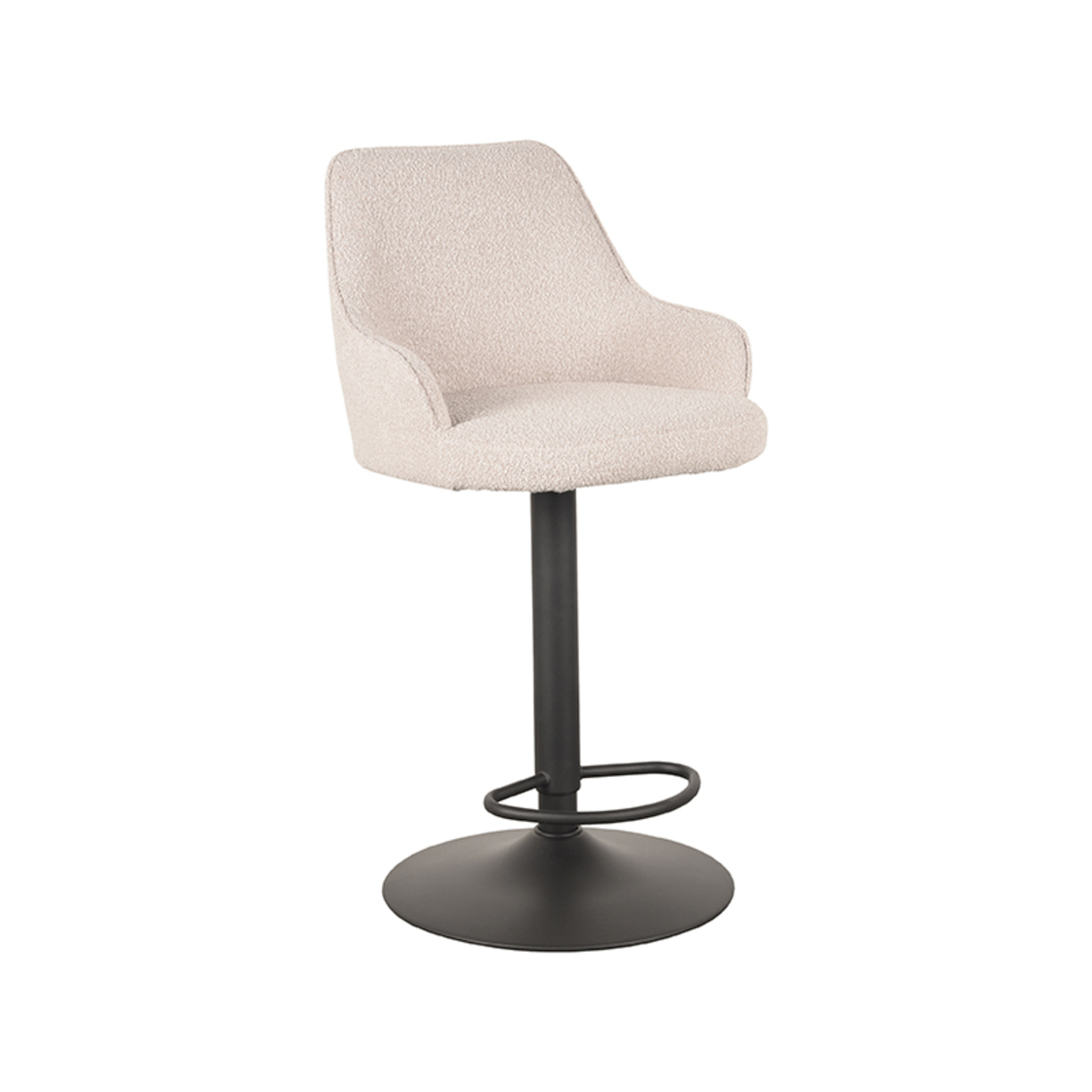 LABEL51 - Barstoel Fender - Beige - 52x50x110cm