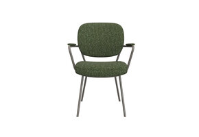 LABEL51 - Eetkamerstoel Lausanne - Groen - 64x61x89cm