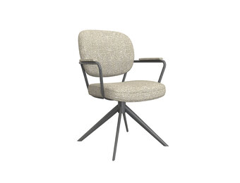 LABEL51 - Eetkamerstoel Basel - Beige - 64x61x89cm
