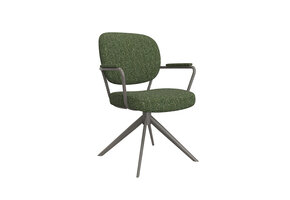 LABEL51 - Eetkamerstoel Basel - Groen - 64x61x89cm