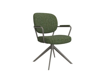LABEL51 - Eetkamerstoel Basel - Groen - 64x61x89cm