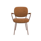 LABEL51 - Eetkamerstoel Lausanne - Rood - 64x61x89cm