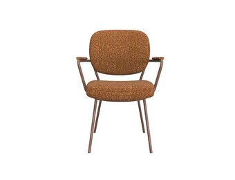 LABEL51 - Eetkamerstoel Lausanne - Rood - 64x61x89cm