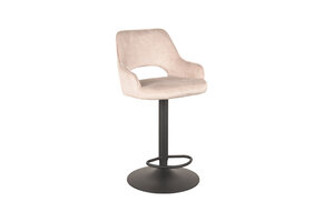 LABEL51 - Barstoel Fer - Beige - 52x50x110cm