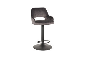 LABEL51 - Barstoel Fer - Grijs - 52x50x110cm