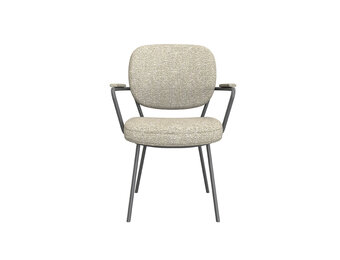 LABEL51 - Eetkamerstoel Lausanne - Beige - 64x61x89cm