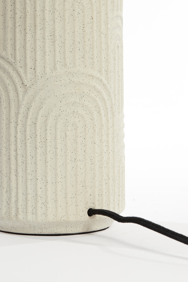 Light & Living - Lampvoet DIEGO - Wit - 15.5x15.5x51 cm