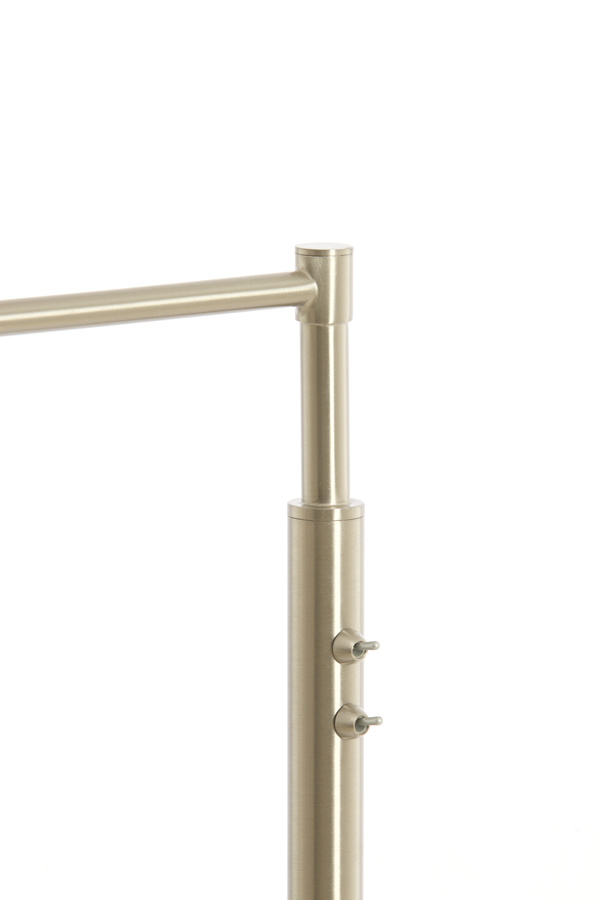 Light & Living - Vloerlamp MONTANA  - 25x25x140cm - Zilver