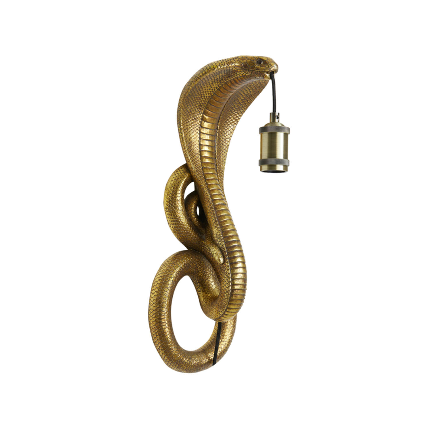 Light & Living - Wandlamp SNAKE - Brons - 18.5x18x52 cm