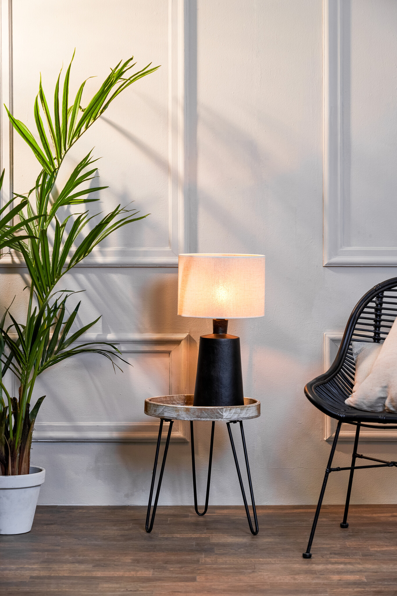 Light & Living - Lampenkap BRESKA - 30x30x21 - Wit