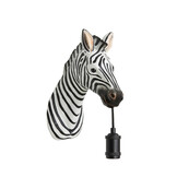Light & Living - Wandlamp ZEBRA - Zwart - 34.5x16x24.5 cm