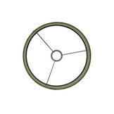Light & Living - Lampenkap VELOURS - 25x25x18 - Groen