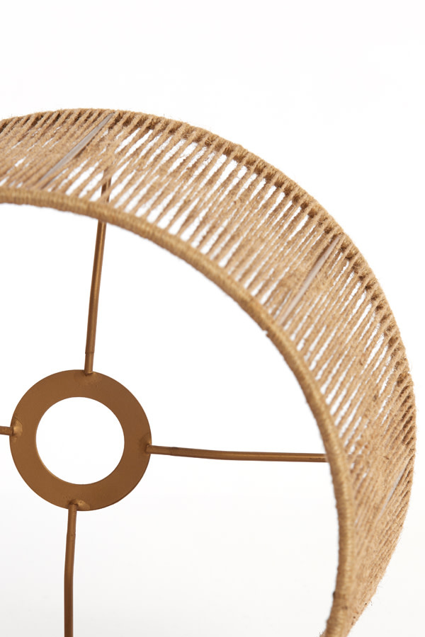 Light & Living - Lampenkap TOSSA - 25x25x18 - Bruin