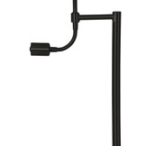 Light & Living - Vloerlamp CALGARY  - 25x25x138cm - Zwart