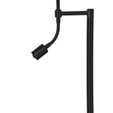 Light & Living - Vloerlamp CALGARY  - 25x25x138cm - Zwart