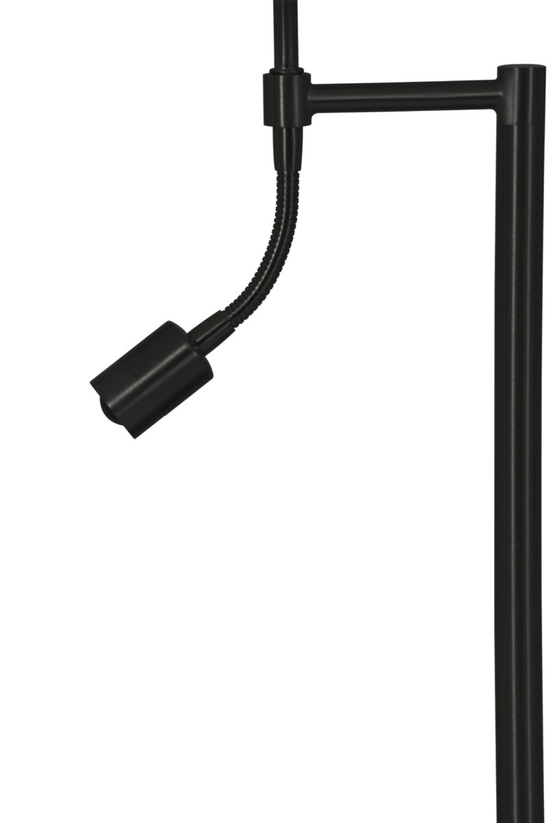 Light & Living - Vloerlamp CALGARY  - 25x25x138cm - Zwart