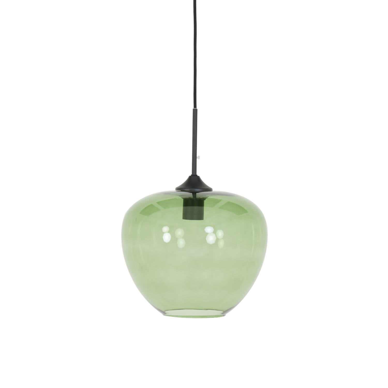Light & Living - Hanglamp MAYSON - Groen - 30x30x25 cm