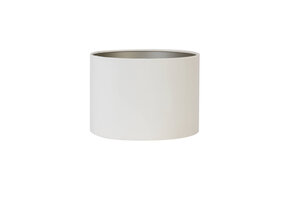 Light & Living - Lampenkap VELOURS - 30x30x21 - Wit
