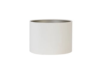 Light & Living - Lampenkap VELOURS - 30x30x21 - Wit